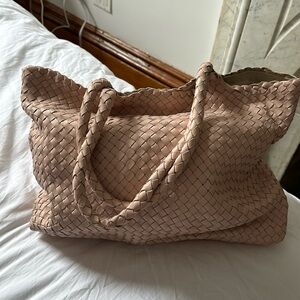 Milaner Tote, Blush Leather